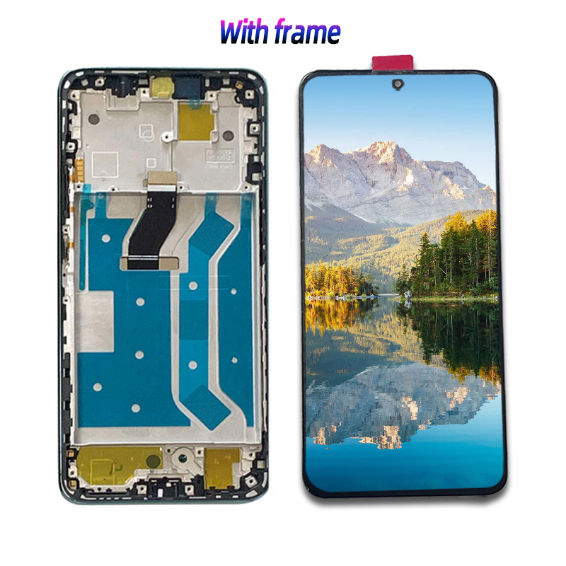 with frame