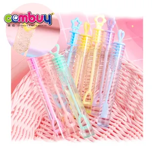 Water test tube toys outdoor kids play mini soap bubble wand stick
