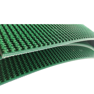 Yüksek kalite 3.0mm yeşil endüstriyel kaba yüzey PVC konveyör bant - Product Image 1