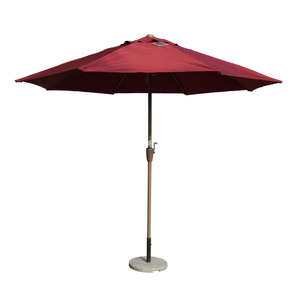 2021 Usb Patio Outdoor Parasol Umbrellas with Solar Led <b>Lights</b> - Product Image 2