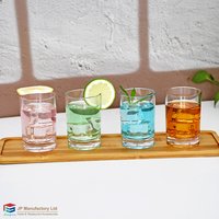 Gelas Mini Akrilik PC SAN Tritan Bening 4oz, Gelas Double Shot 120ml, Cangkir Plastik Kecil
