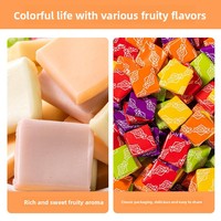 Bonbons pressés fruités au sucre Halal en vrac pour enfants, étudiants, loisirs, bureau, collations du Nouvel An, direct usine