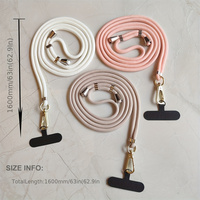 Cordon de téléphone multifonctionnel, ceinture de taille colorée, porte-clés, cordon de sécurité, sangle de téléphone réglable, cordon de téléphone, accessoires pour téléphone