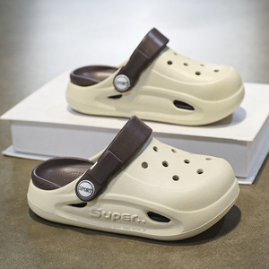 Super Sport <b>Kids</b> Clogs White Pink Strap Breathable EVA Slide Sandals For Girls 4-6Y Summer Casual Shoes - Product Image 3
