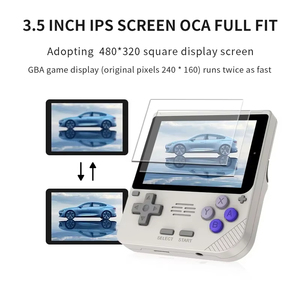 Console de jeu rétro de poche Powkiddy V10, écran IPS de 3,5 pouces, résolution 640x480, <span class=keywords><strong>64</strong></span> Go, WiFi, batterie 3000 mAh, lecteur de jeu portable - Product Image 4