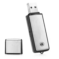 U-Disk Digital Mini Audio Sound Recorder 16GB Profesional Suara Diaktifkan Merekam Dictaphone USB Recorder Merekam SK858