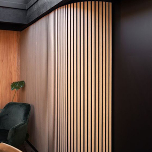 Panneau mural acoustique en bois de chêne écologique, polyester, insonorisant, panneau acoustique en bois de chêne naturel, panneaux muraux en bois de chêne - Product Image 6