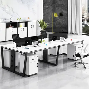 BGZ-58 modern office furniture office tables and chairs set work table staff desk staff table made in china l shaped office desk