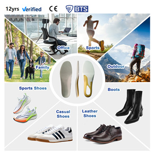 Plantillas Ortopédicas Personalizadas de Fábrica con Parte Superior de Tela, Espuma <span class=keywords><strong>EVA</strong></span> y Soporte de Arco de TPU para Calzado al por Mayor, Todas las Estaciones, OEM/ODM - Product Image 5