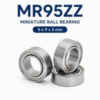 Roulement de micromoteur haute vitesse MR95ZZ 5x9x3 mm, roulements à billes miniatures pour pièce à main de perceuse dentaire