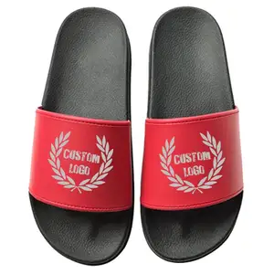 EVA PVC Blank Slides High Top Slipper/Socks Designer Customized Logo Adjustable Shoes Custom Printed Slippers