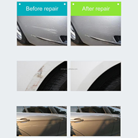 Outil de réparation de rayures sans fil pour voiture, mini-polisseuse 9000 tr/min à vitesse réglable, affichage LED, 3 tampons pour peinture automobile et élimination des tourbillons
