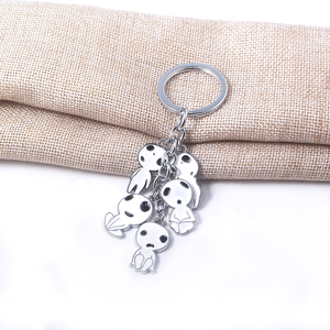 Llavero de Metal Kodama de Anime, Bonito y de Alta Calidad, para <span class=keywords><strong>los</strong></span> Fans, como Regalo - Product Image 2