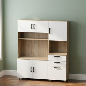 Meuble de cuisine moderne Furnizone, design personnalisé, à monter soi-même, 2119, en panneaux de particules et matériaux composites - Product Image 3