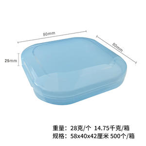 Portable Transparent Dental Retainer Case with Aligner Removal Tool Brush <b>Oral</b> <b>Therapy</b> <b>Equipment</b> & <b>Accessory</b> Storage Box - Product Image 6