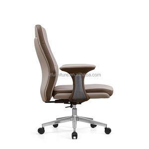 Chaise de bureau ergonomique moderne en PU, réglable en hauteur, chaise d'ordinateur, mobilier de bureau, chaises en cuir pour bureau - Product Image 3
