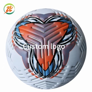 Ballon de football professionnel Toprate pour matchs standard, rebond élevé, taille 5, en caoutchouc, cousu à la machine, 0,4 kg - Product Image 3