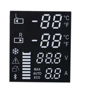 Orijinal fabrika özel LED ekran yüksek parlaklık yedi segment ekran çok renkli özel 7 segment led ev için