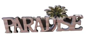 Letras Decorativas de Madera para Colgar en la Pared, Diseño Personalizado, Letrero Navideño, Decoración Familiar con la Frase 'Vive, Sueña, Trabaja, Imagina' - Product Image 3