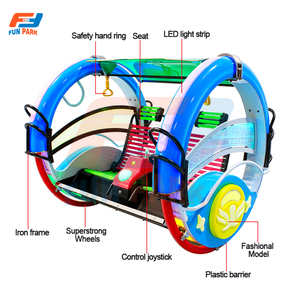 Equipo de Parque de Diversiones Interior Certificado para Autos Giratorios 360°, con Sistema Anticolisión y Absorción de Impactos de Fibra de Vidrio - Product Image 6