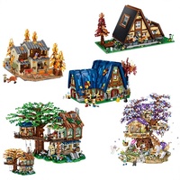 MEW LOZ1033 Dream Treehouse Kit de construction de modèle de jouet éducatif en plastique ABS, 4000 pièces, cadeau unisexe pour adolescents et adultes, JOUETS