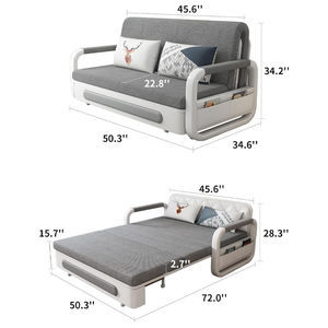 सोफे बिस्तर के लिए परिवर्तनीय सोफे बिस्तर पर रहने वाले कमरे के सोफे बिस्तर के लिए परिवर्तनीय - Product Image 6