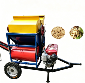 Machine à décortiquer et à cueillir les arachides électrique/diesel avec moteur, haute capacité, équipement agricole pour la récolte des cacahuètes - Product Image 3
