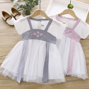 Vestido de Encaje para Niñas al por Mayor, Estilo Casual Tradicional Bávaro Kardashian, con Bordado y Diseño para Baile - Product Image 2