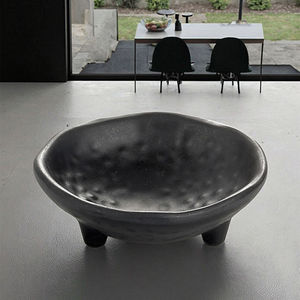 Style <span class=keywords><strong>japonais</strong></span> vente chaude noir rond en mélamine bols à sucre - Product Image 3