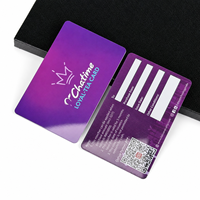 Carte VIP magnétique en PVC personnalisée avec code-barres, panneau de signature, impression offset pour utilisation en supermarché