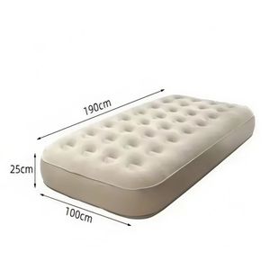 Colchón de Aire Inflable Automático, Plegable, Moderno, Ligero, con Superficie Aterciopelada, Construcción de PVC Resistente, Transpirable, Resistente al Agua, para Camping - Product Image 5