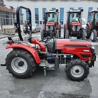 Kostenloser Versand: Kleiner Garten-Radtraktor (25 PS, 35 PS, 40 PS, 50 PS, 60 PS, 70 PS) – Kompakter Landwirtschaftstraktor mit Anbaugeräten