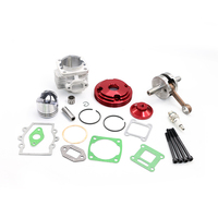 KAEFUNG – Kit de remplacement de culasse, avec gros alésage de 44mm, 53cc 54cc, pour moteur 2 temps 47cc 49cc, Mini Quad Pocket Bike