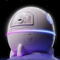 Nébuliseur 220Ml Rechargeable Mini Spaceman Aroma Diffuseur Huile Essentielle Diffuseur Purificateur D'air Maison Humidificateur D'air