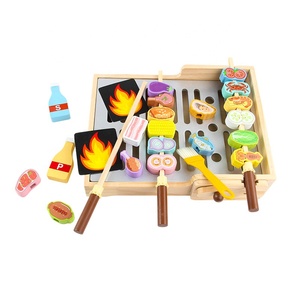 Set di Utensili da Cucina per Barbecue Intelligente in <span class=keywords><strong>Legno</strong></span>, Griglia per Spiedini, Portatile, Decorazione per la Casa - Product Image 5