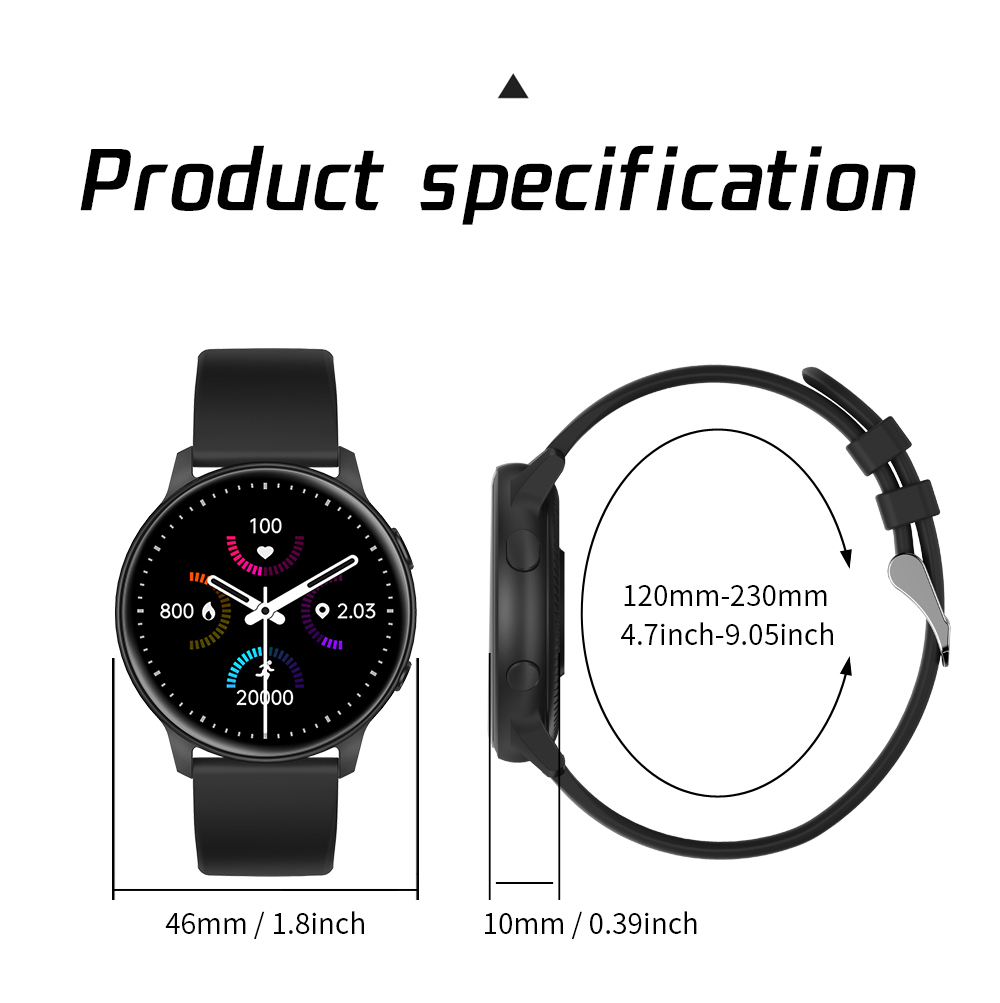 MX1 Smartwatch 1.28inch Round Touch Screen china smart watch Waterproof Heart Rate Health Sports Men pk ZL02