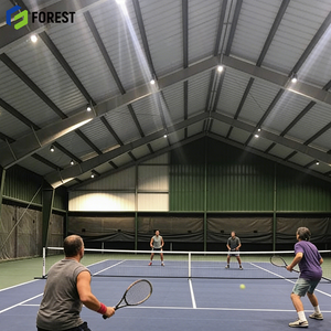 อาคารกีฬาสำเร็จรูปอเนกประสงค์ระดับพรีเมียม ใช้สำหรับก่อสร้างห้างสรรพสินค้า ดำเนินการได้ตลอดทั้งปี เหมาะสำหรับโรงเรียนกีฬา - Product Image 1