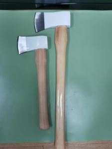 LHWP1 Atacado Machado De Aterramento Fabricante 16 Polegada Hatchet 28 Polegada Sobrevivência Ao Ar Livre Lâmina Branca De Aço Carbono Dividir Madeira Machado - Product Image 2