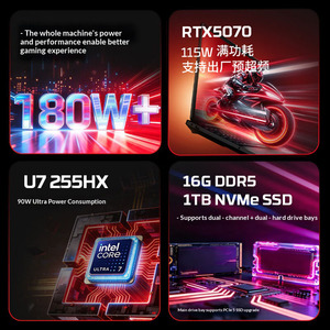 Nuovo Laptop HP HyperX <span class=keywords><strong>OMEN</strong></span> PRO15 AI con U7-255HX, Schermo 15.3 Pollici, 16GB/32GB RAM, 512GB/1TB SSD, GPU RTX 5070, PC per Ufficio e Design - Product Image 2
