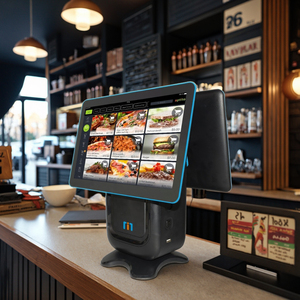 Mẫu miễn phí bán buôn tất cả-trong-một Máy tính để bàn thông minh hệ thống <span class=keywords><strong>POS</strong></span> với cửa sổ cảm ứng kiểm tra ra máy in cho thủ quỹ chekout - Product Image 1