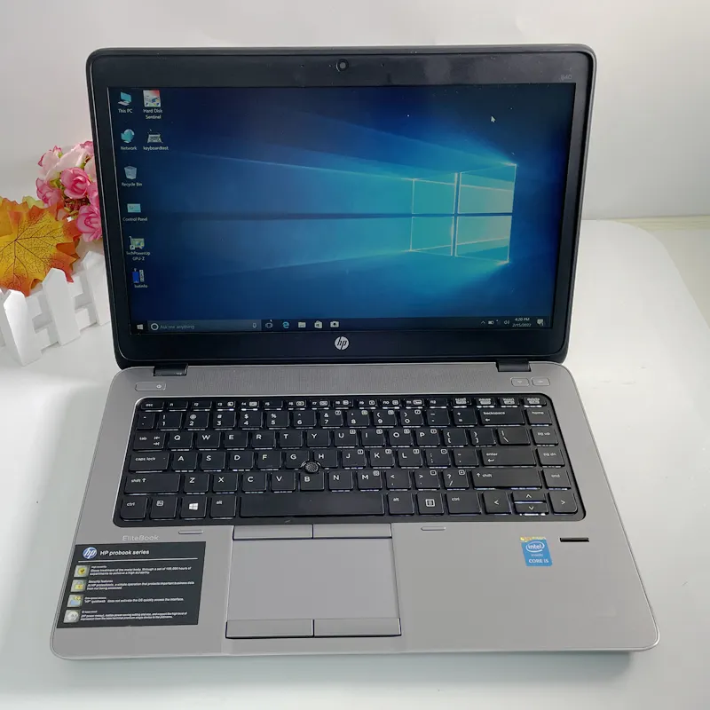 A Grade Refurbished Used Laptops Core I5 I7 Hp 840g1 840g2 Portable Business Computer Students