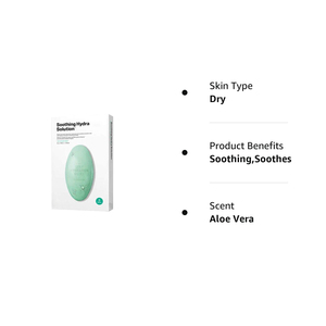 Dr. Jar + <span class=keywords><strong>Dermask</strong></span> SOLUTION HYDRA APAISANTE 5pcs 25g Feuille de jet d'eau pour combinaison grasse sensible Acide tranexamique Minéraux - Product Image 4