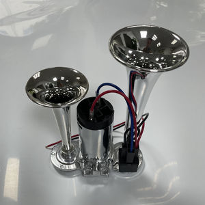 Compresseur de klaxon de voiture 12V 110-135dB, double trompette de voiture Super forte corne Durable pour haut-parleur de véhicule de Train marin EPHON95 - Product Image 6