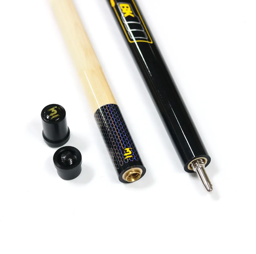 カーボンファイバー 3ピース ビリヤードキュー カーボンファイバー製3-PCビリヤードジャンプブレークキュー stick 148cm