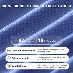 Sous-vêtements pour <span class=keywords><strong>homme</strong></span> en maille sexy, 82% nylon, 18% élasthanne, taille basse, couleur unie, boxer respirant, séchage rapide, écologique - Product Image 3