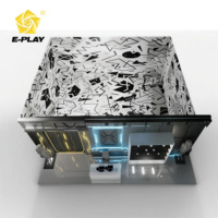 Plataforma de Simulador de Realidad Virtual Eplay Factory Personalizada para Área de Juego VR con Movimiento Libre, Set de 5-10 Máquinas de Juego de Disparos Arcade
