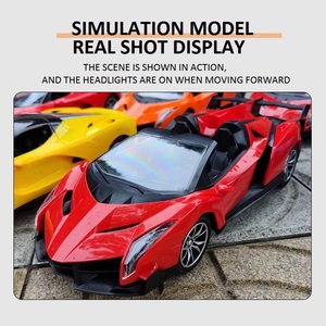 KSF haute vitesse 1:16 RC Sport jouet voiture télécommande véhicule Simulation course passe-temps phare radiocommande jouets enfants jouets - Product Image 2