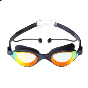 Accepter des lunettes de <span class=keywords><strong>natation</strong></span> personnalisées à bande élastique réglable avec des lunettes de <span class=keywords><strong>natation</strong></span> anti-buée de vision sous-marine Bouchons d'oreille claires pour adulte - Product Image 3