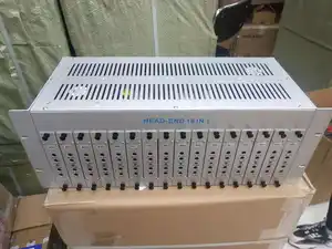 Equipamento Headend Modulador de entrada analógica fixa CATV Rf de 24 canais