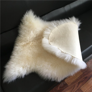Tapis en laine d'<span class=keywords><strong>agneau</strong></span> blanche naturelle - Product Image 5
